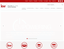 Tablet Screenshot of kwcapitalproperties.com